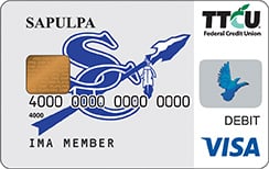 Sapulpa School Pride Debit Card