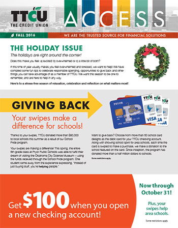 Access Newsletter Fall 2016 Access Newsletter Fall 2016