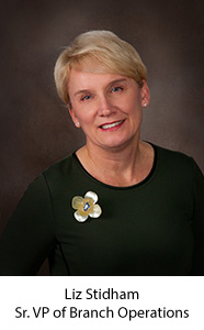 Liz Stidham, TTCU Sr. VP of Branch Operations Liz Stidham, TTCU Sr. VP of Branch Operations